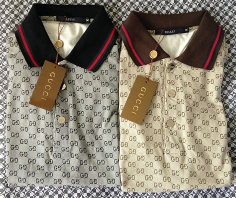 men's gucci polo shirt replica knockoff|is gucci shirt genuine.